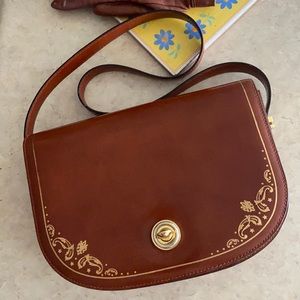 Vintage Leather Guild Italian leather purse